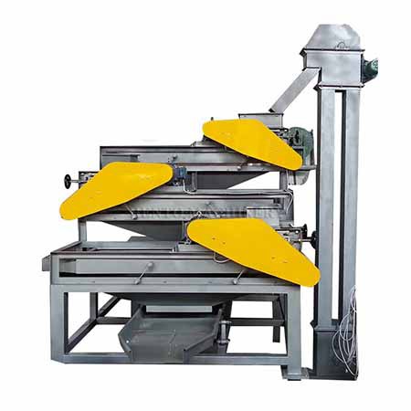 seed shelling machine almond