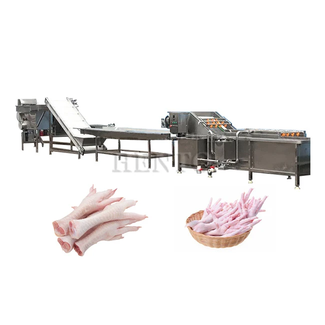 Chicken Feet Cleaning Machine