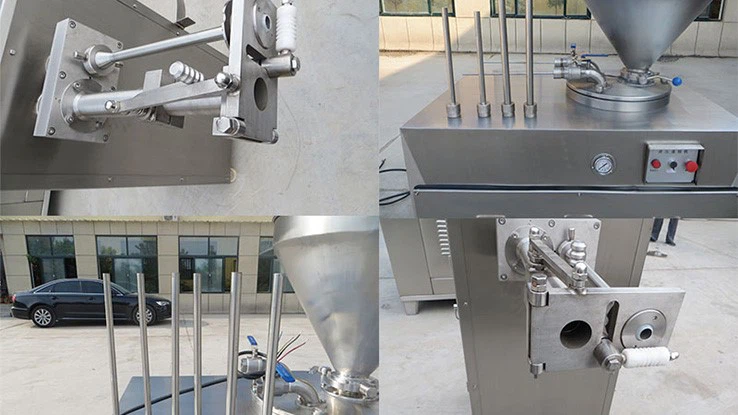 Hydraulic sausage filler machine Hydraulic sausage filler machine